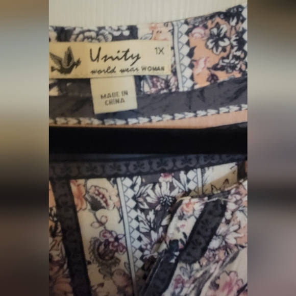 Boho blouse 1X - Picture 6 of 7